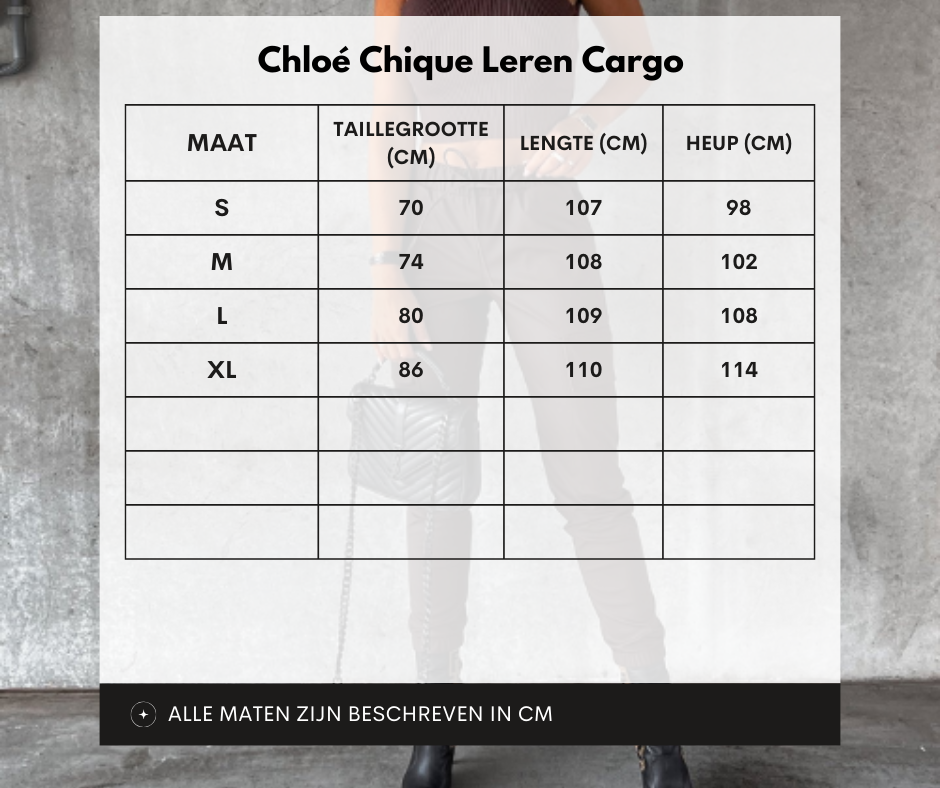 Chloé - Chique Leren Cargo